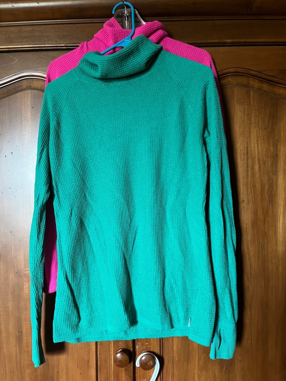 3 women’s Eddie Bauer Ascent frigid ridge thermal sweaters sz Large preowned